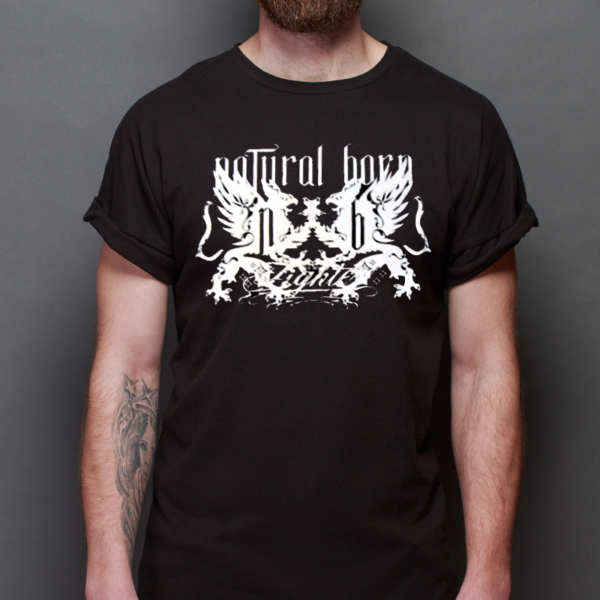 Black Natural Born Fighter Gamelyons Shirt